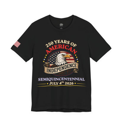 America 250 Eagle Tee — 250 Years of Freedom