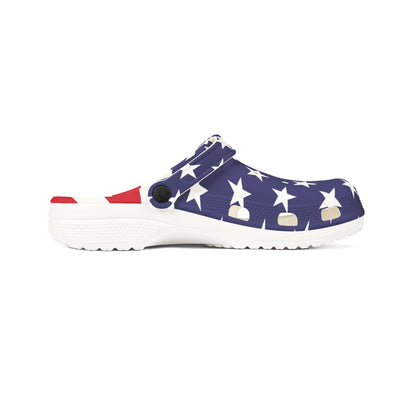 Patriotic EVA Foam Shoes | July 4th Comfort Clogs