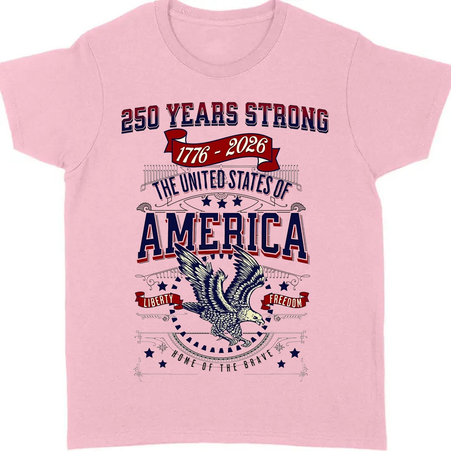 250 Years Strong USA Shirt | Happy 250th Birthday USA Shirt | America 250th Anniversary Tee | Independence Day T-Shirt 682535