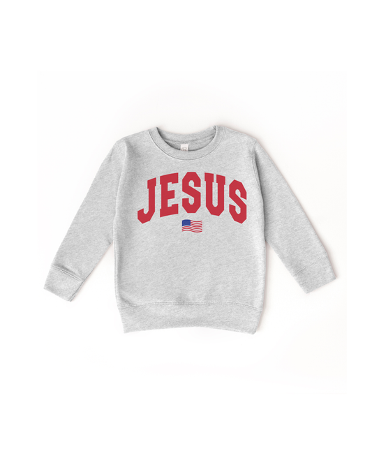 Jesus 🇺🇸 Kids Sweatshirt