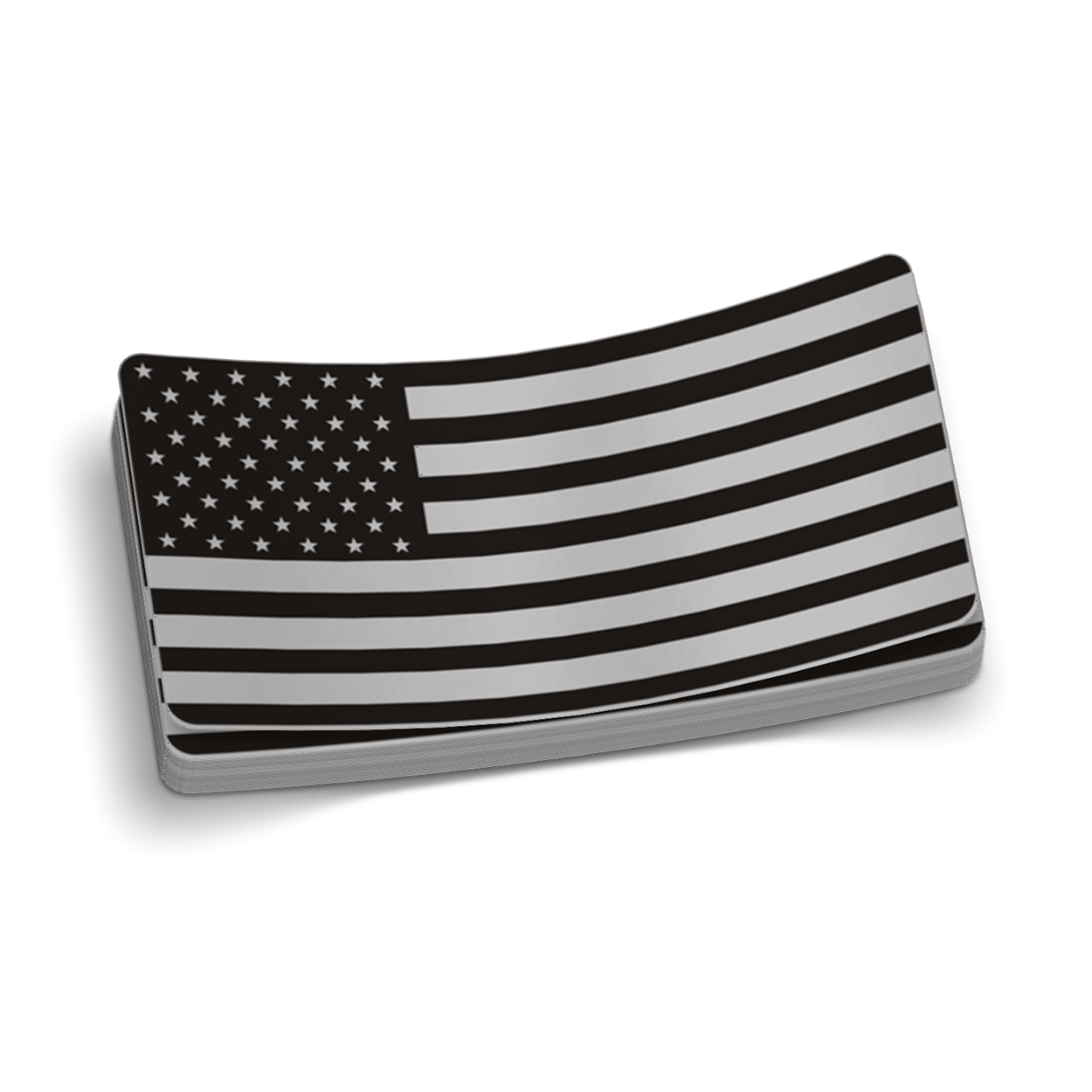 Ghost Flag Hard Hat Decal | Tactical Patriotic Sticker