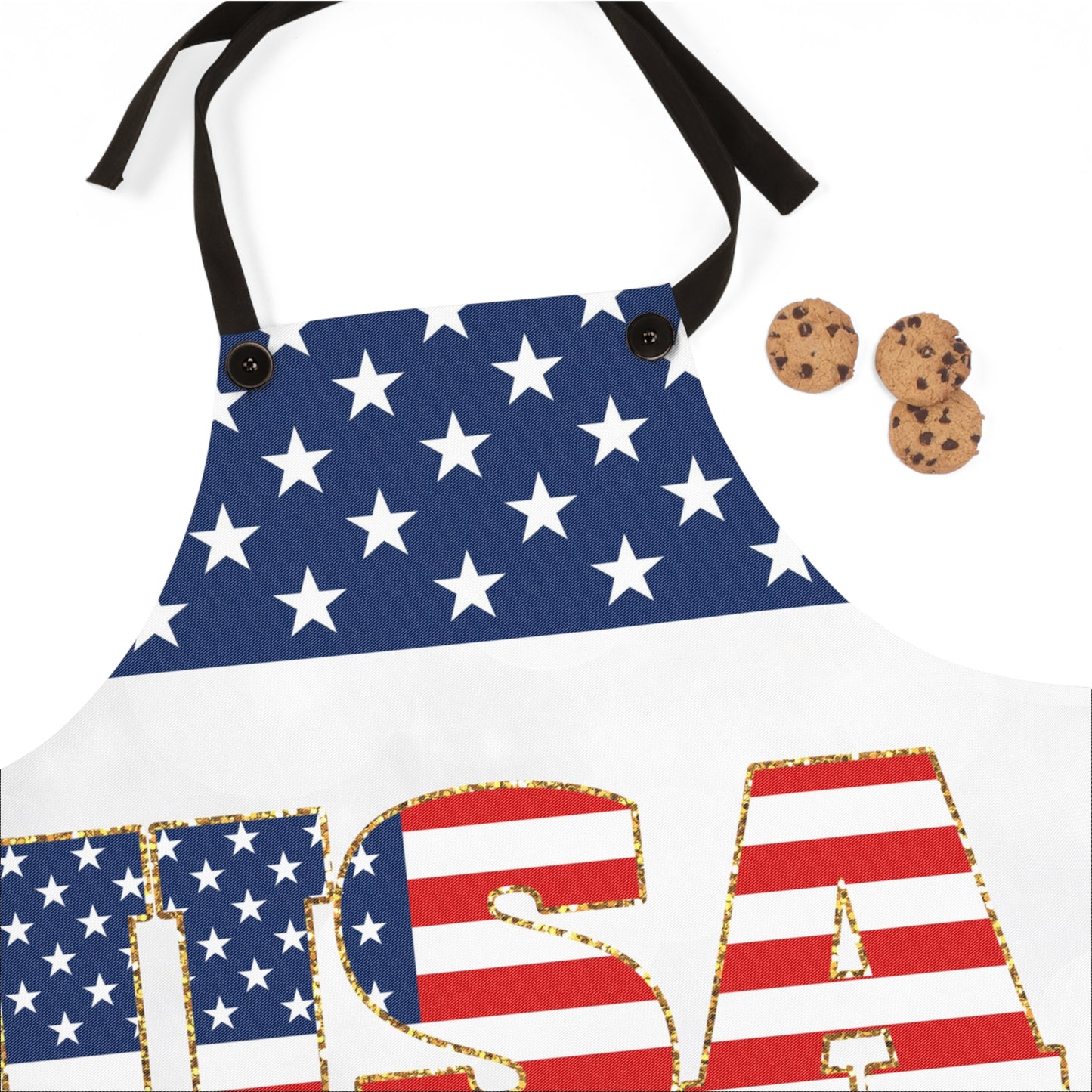 America 250 Patriotic Apron — All-Over Print BBQ & Cooking Apron