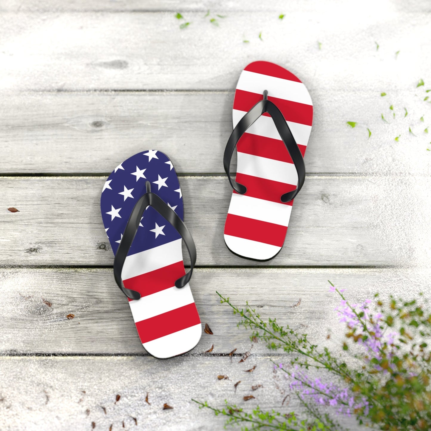 USA Flag Flip Flops | Patriotic Summer Sandals
