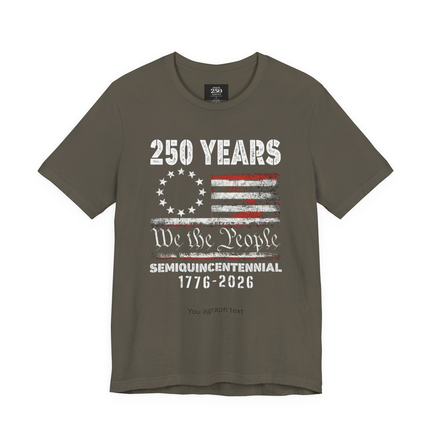 America 250 We the People Unisex Short Sleeve Tee