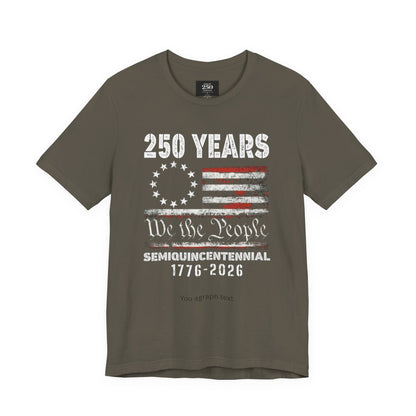 America 250 We the People Unisex Short Sleeve Tee