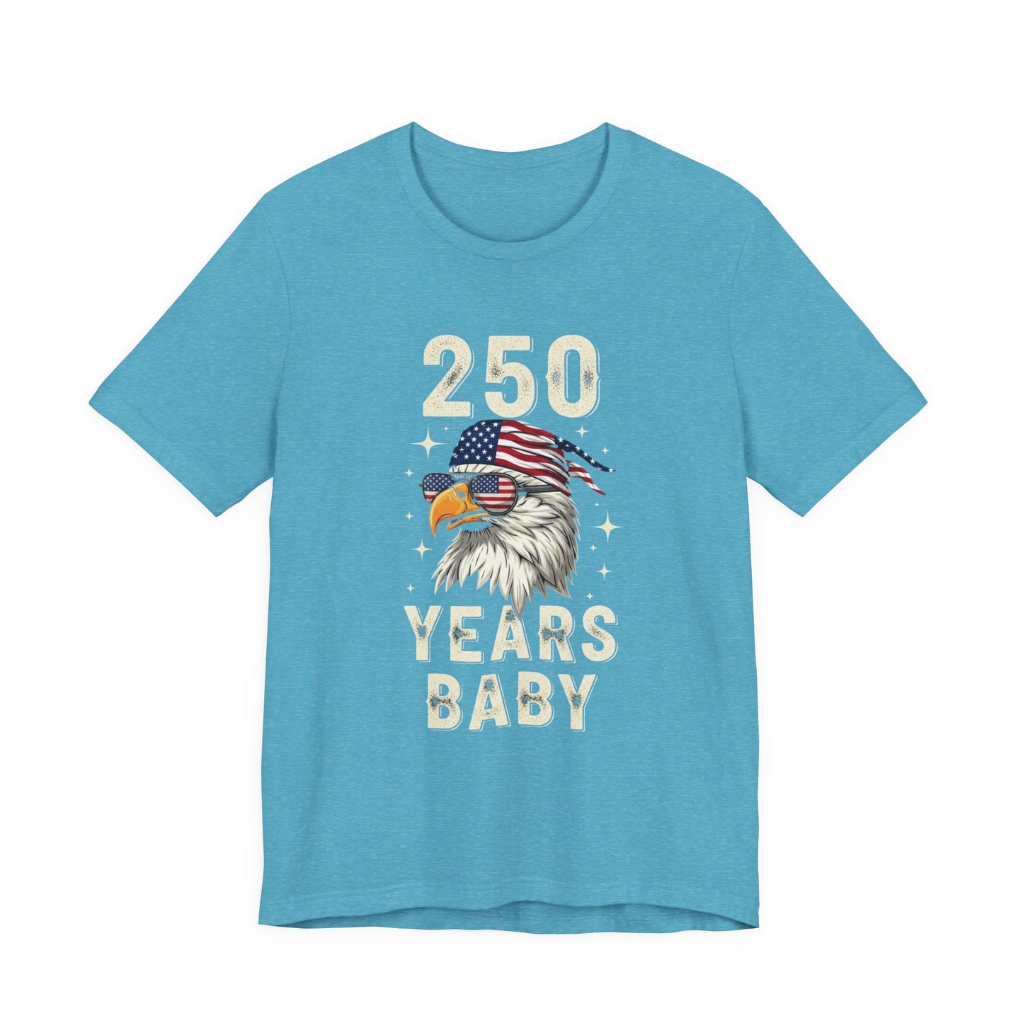 America 250 Baby Eagle American Flag Tee