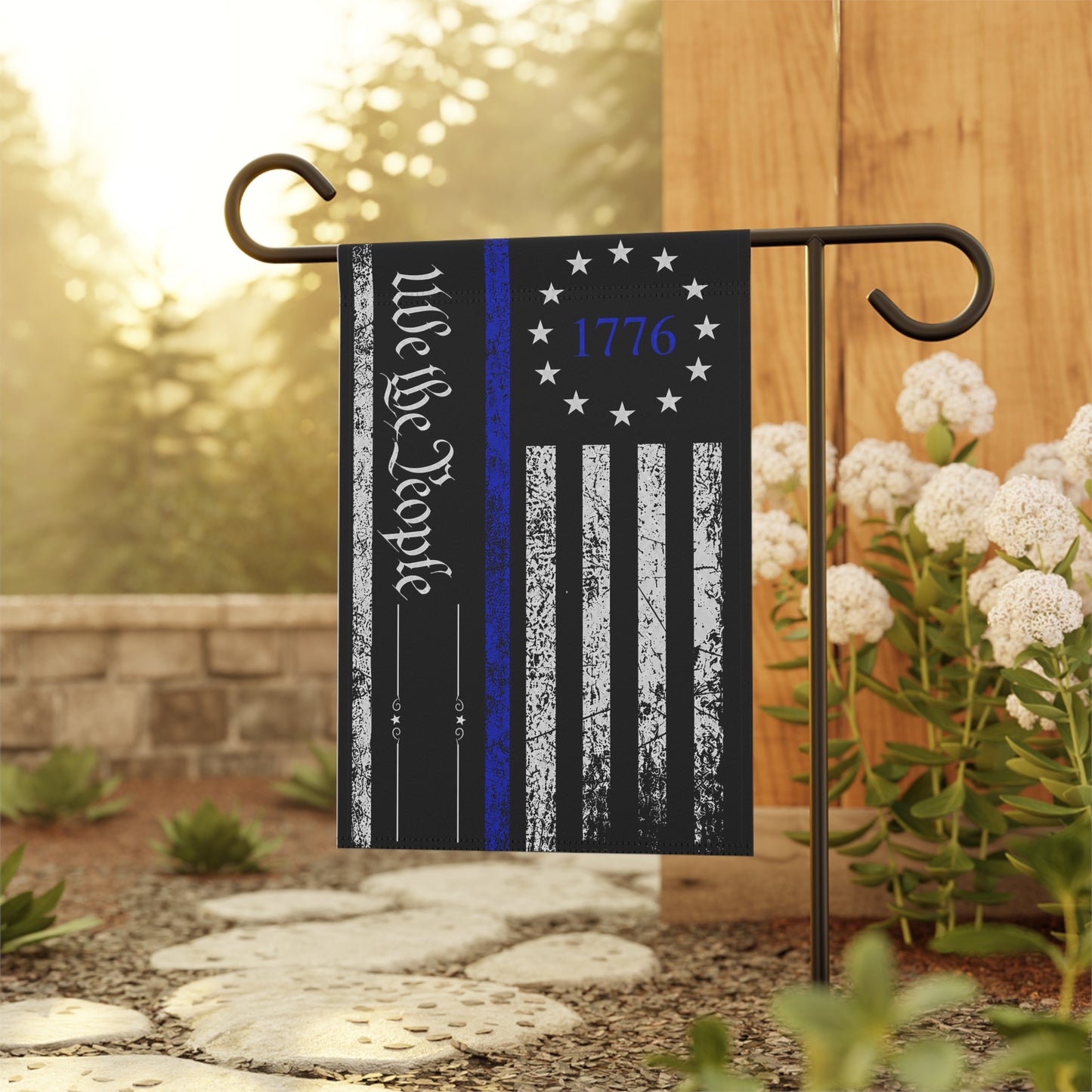 America 250 We the People Garden Flag — Patriotic House Banner