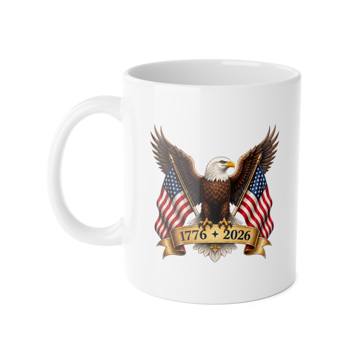 America 250 Bald Eagle 1776 Ceramic Mug
