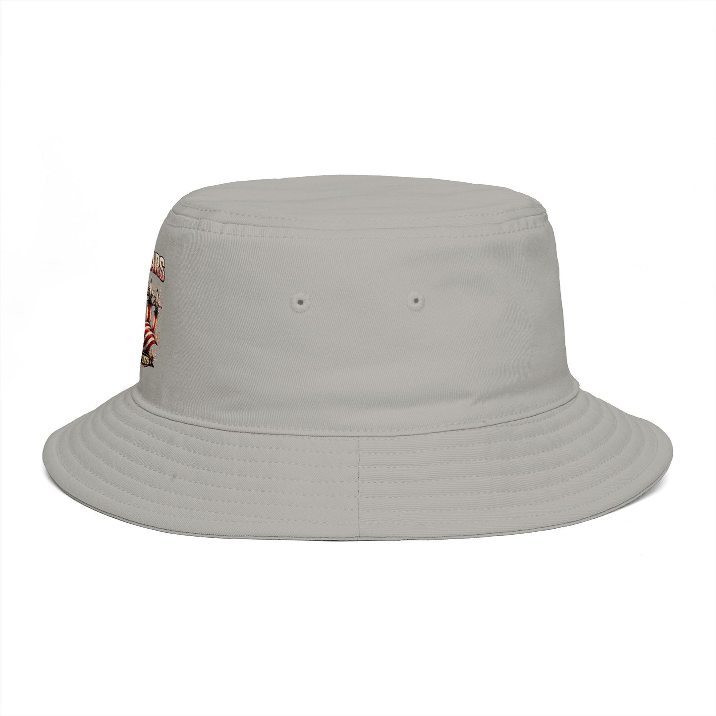 250 Years American Flag Bucket Hat – 1776–2026 Patriotic Cotton Cap