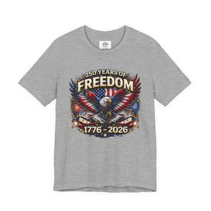 America 250 Freedom Eagle Tee 1776-2026