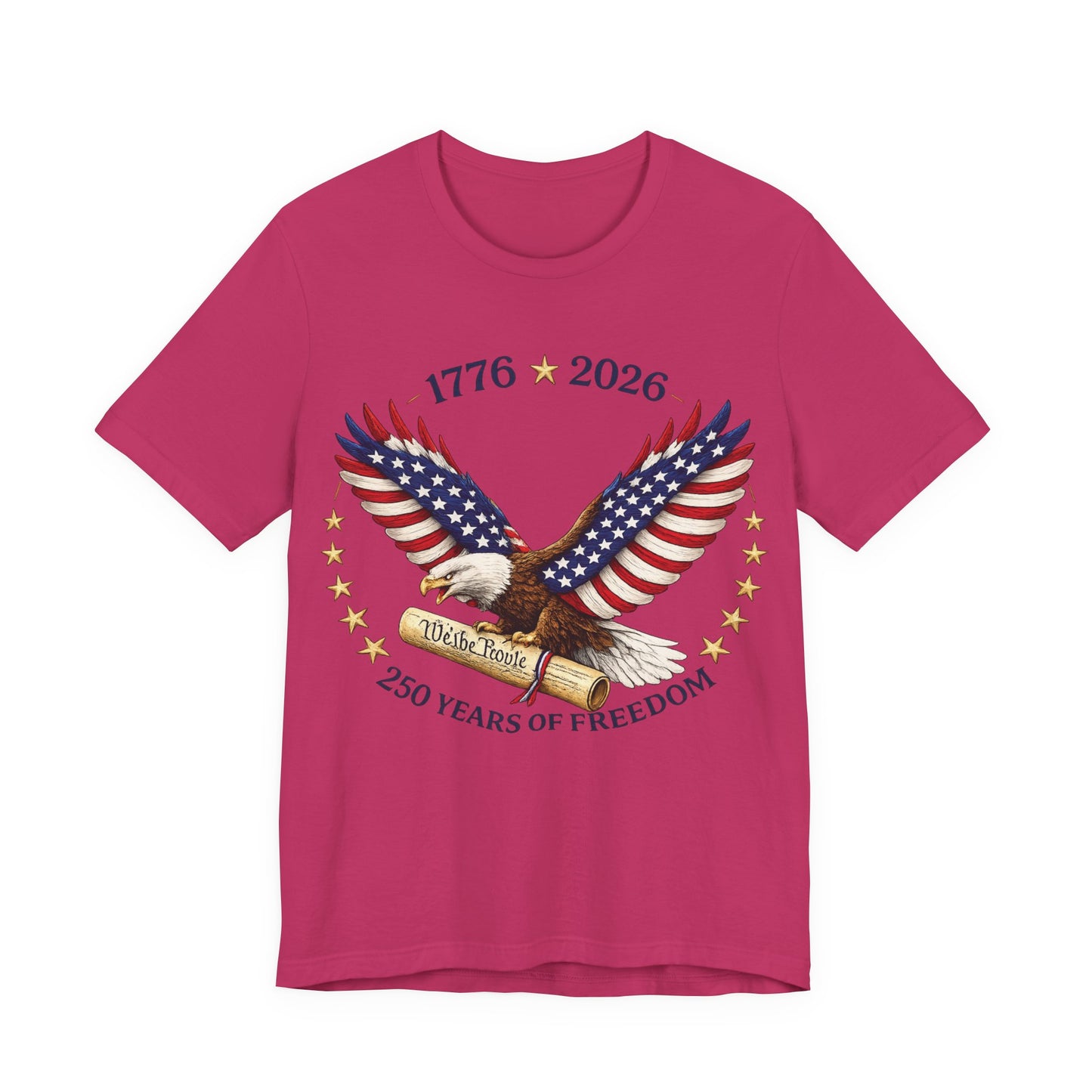 1776–2026 Eagle Patriotic Tee – 250 Years of Freedom