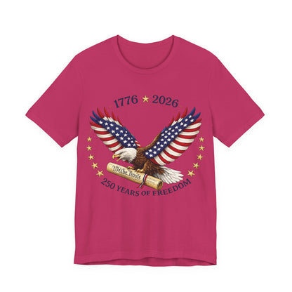 1776–2026 Eagle Patriotic Tee – 250 Years of Freedom