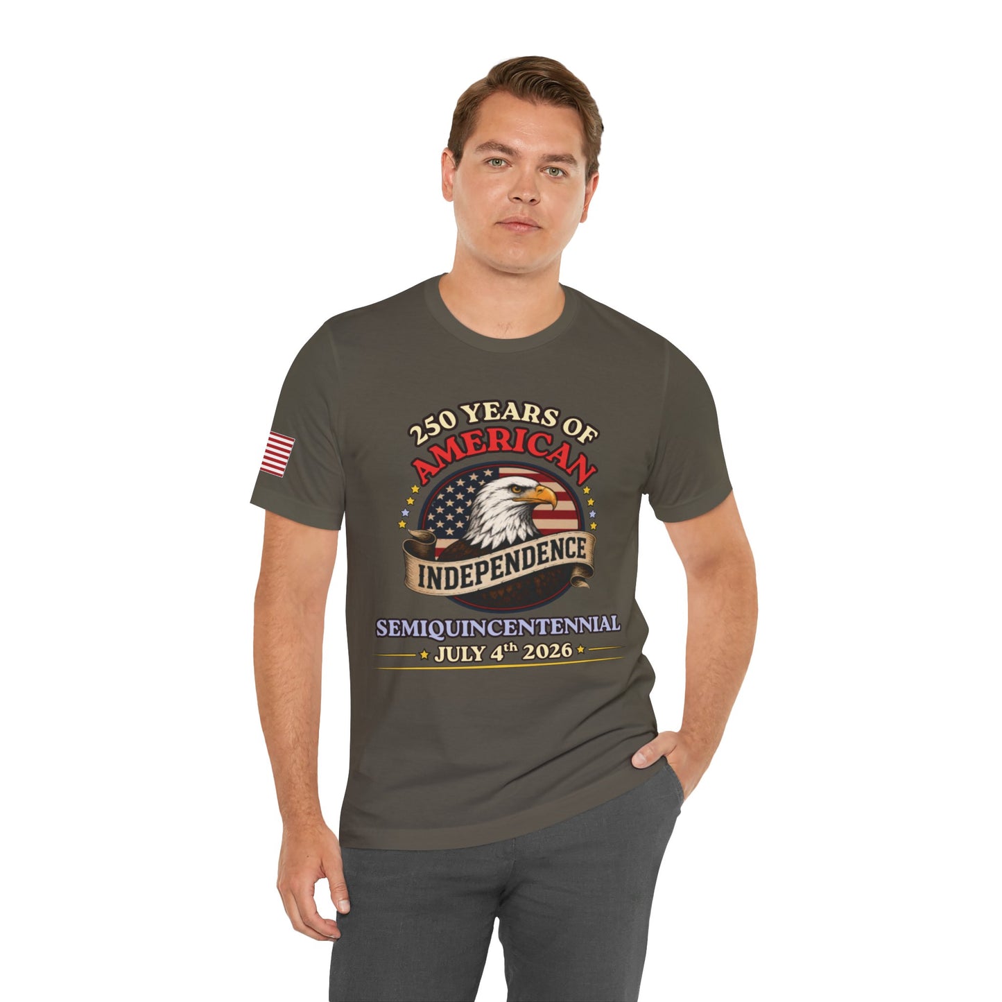 America 250 Eagle Tee — 250 Years of Freedom