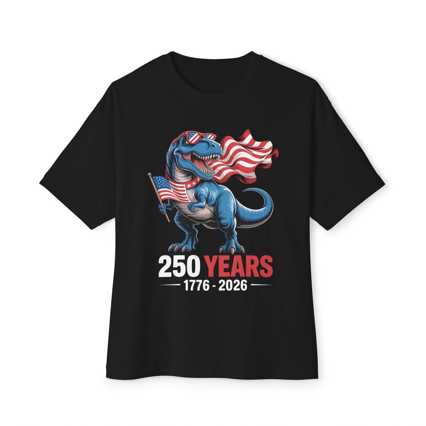 America 250 Dino Flag Boxy Tee