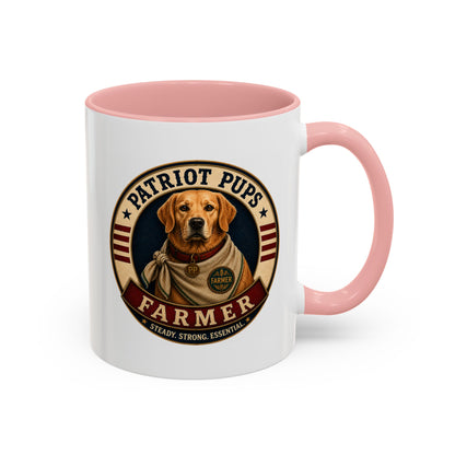 Scout the Farmer Coffee Mug | Patriot Pups™ | Steady Strong Essential