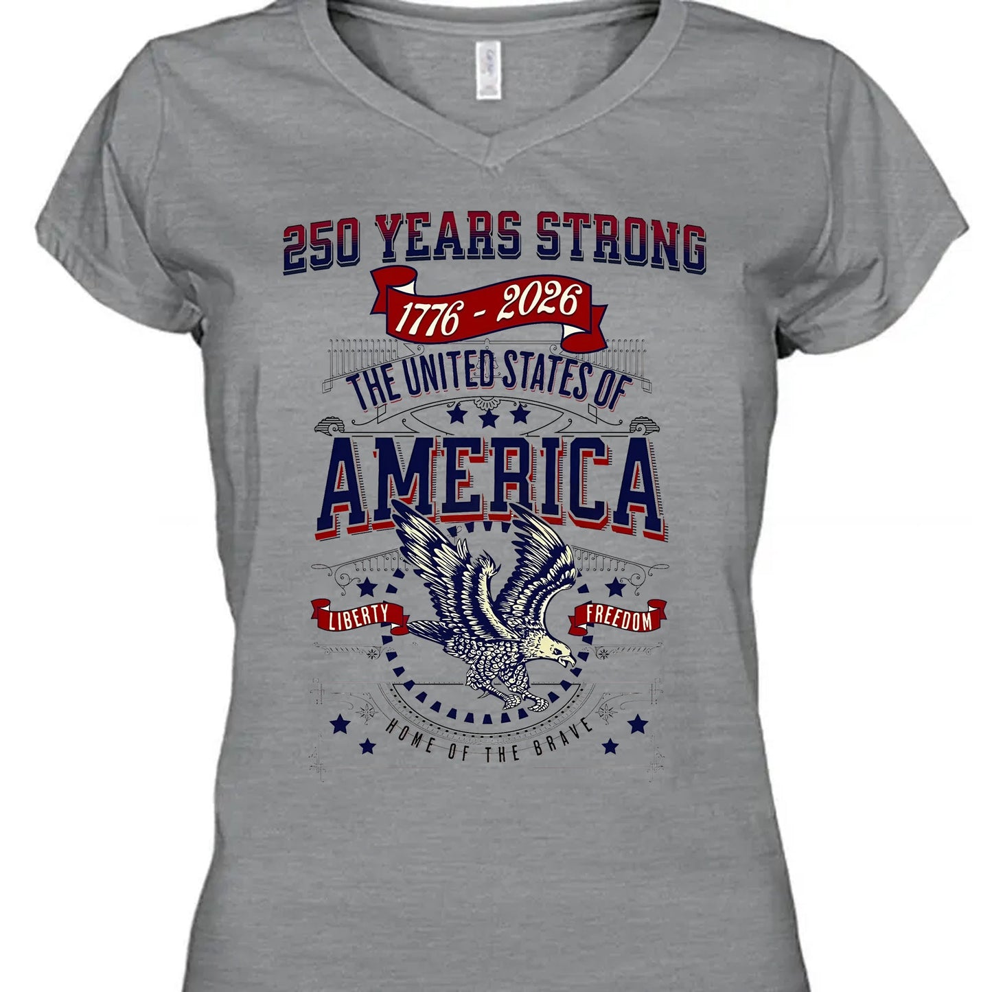 250 Years Strong USA Shirt | Happy 250th Birthday USA Shirt | America 250th Anniversary Tee | Independence Day T-Shirt 682535