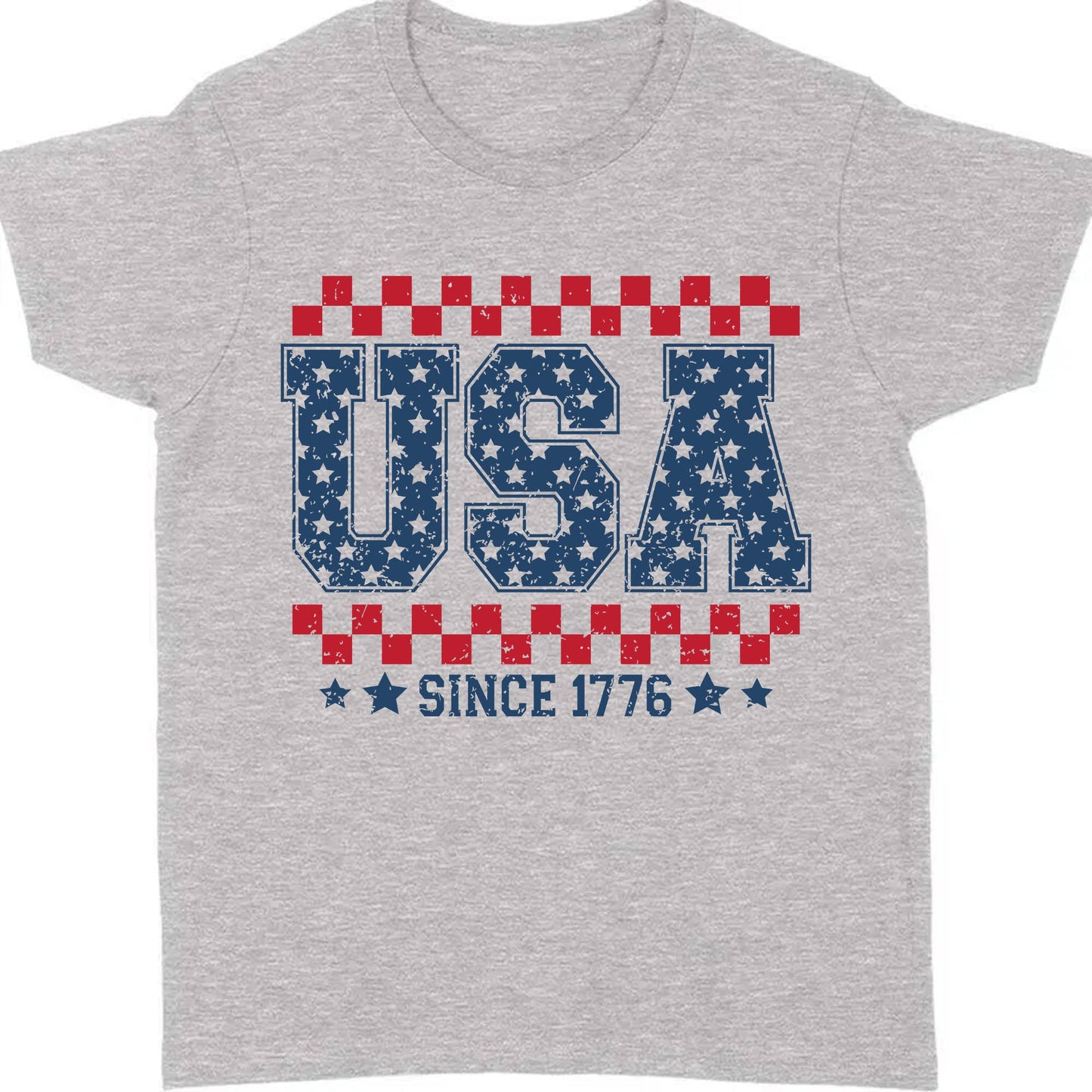 USA Since 1776 Shirt | Fourth Of July T-Shirt | Patriotic Flag Shirt | Independence Day Tee 682304