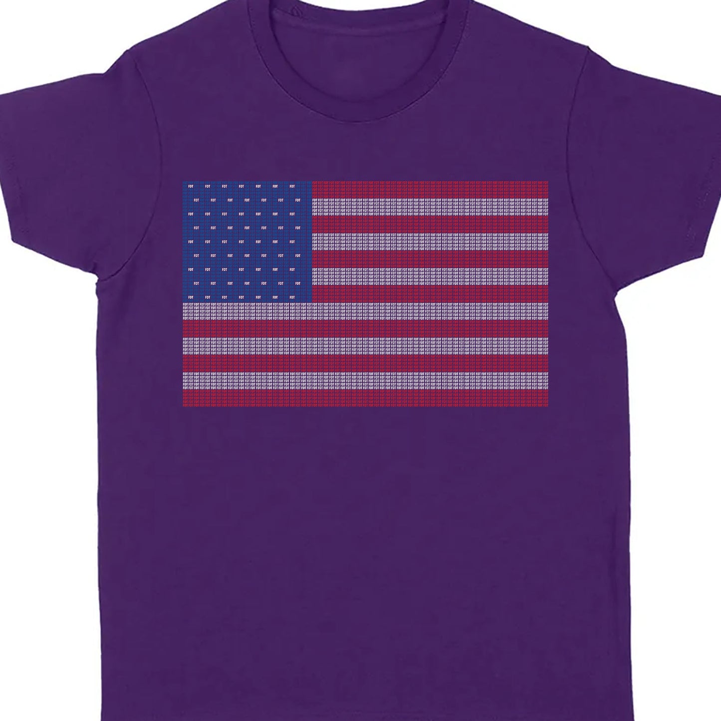 Subtle FDT American Flag Shirt | 4th of July USA Flag Shirt | Anti Trump Political Shirt | Independence Day Shirt 682549