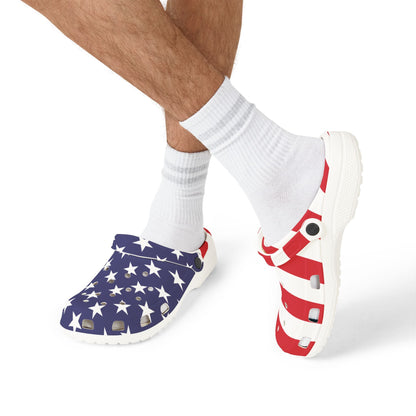 Patriotic EVA Foam Shoes | July 4th Comfort Clogs