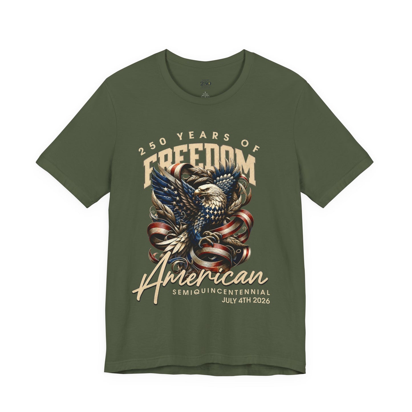 America 250 Eagle Tee — 250 Years of Freedom