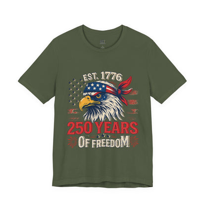 America 250 Freedom Eagle Tee — 250 Years of Freedom Shirt