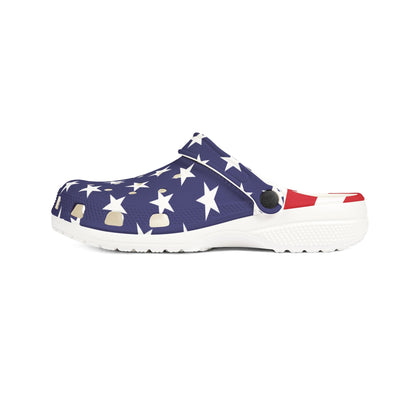 Patriotic EVA Foam Shoes | July 4th Comfort Clogs
