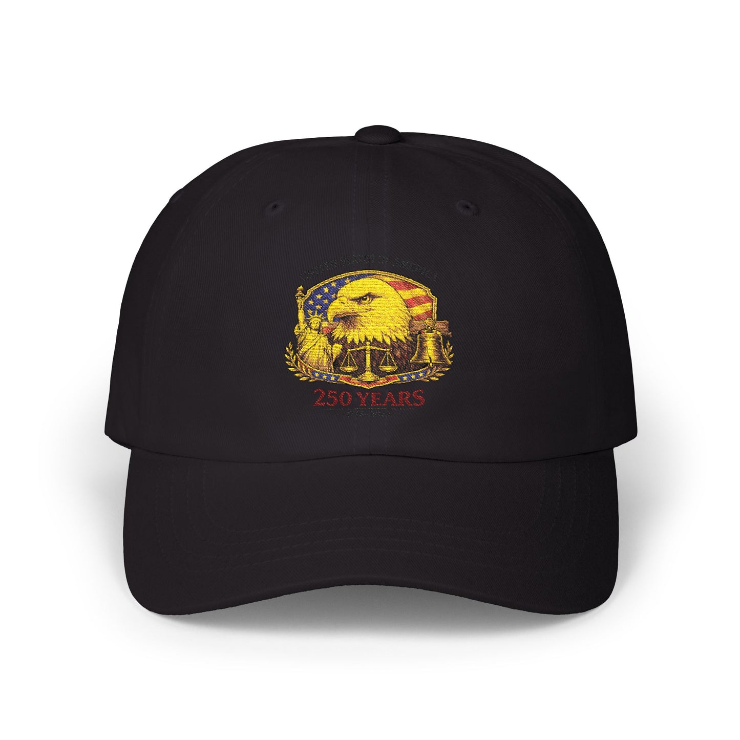 America 250 Vintage Seal Embroidered Dad Cap
