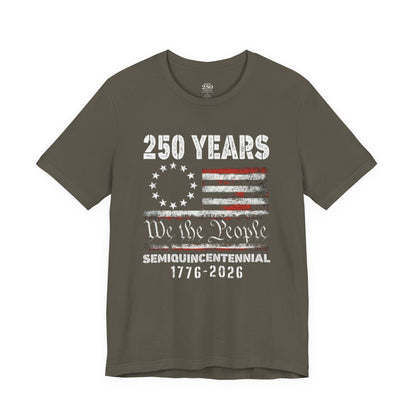 America 250 We the People Unisex Short Sleeve Tee