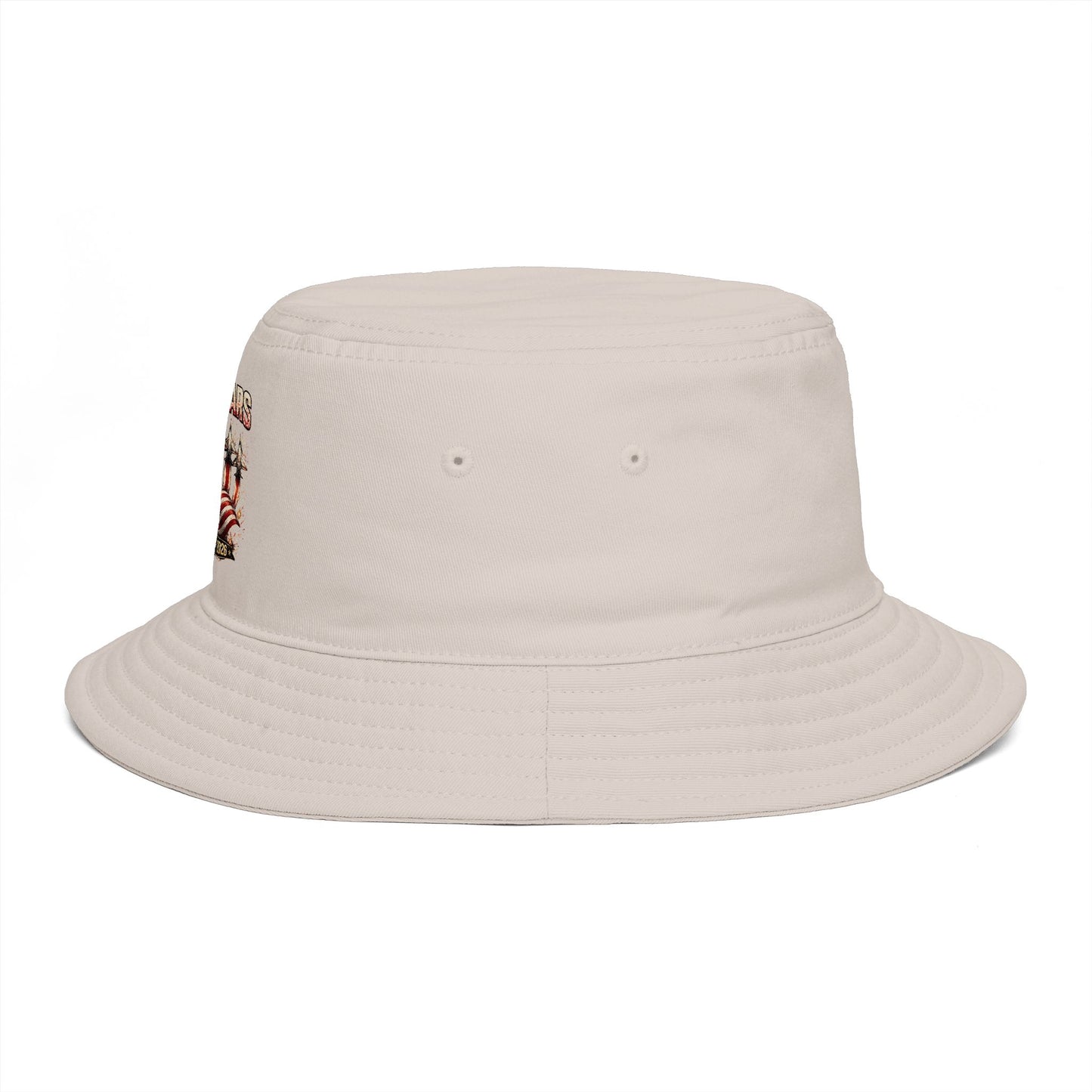 250 Years American Flag Bucket Hat – 1776–2026 Patriotic Cotton Cap
