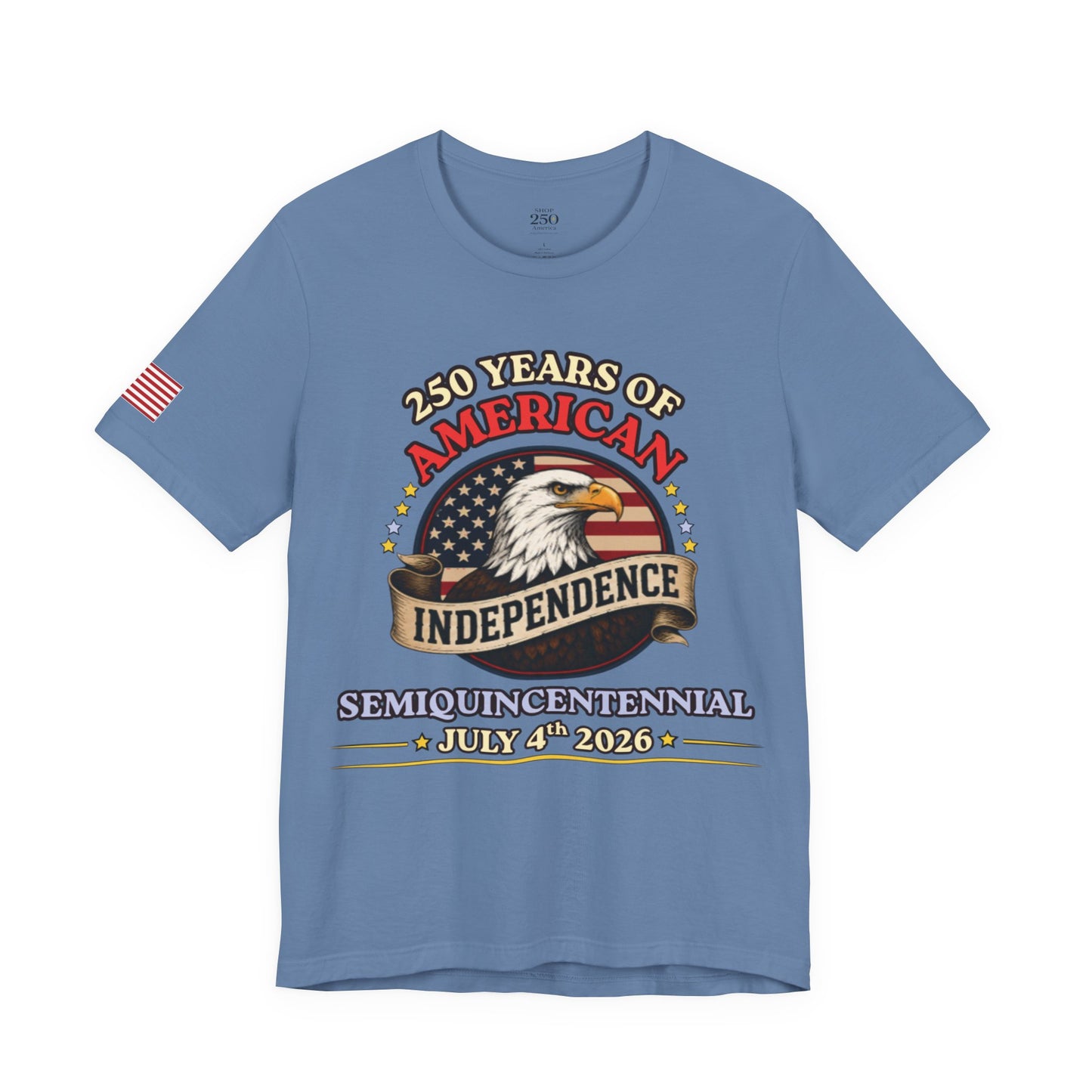 America 250 Eagle Tee — 250 Years of Freedom