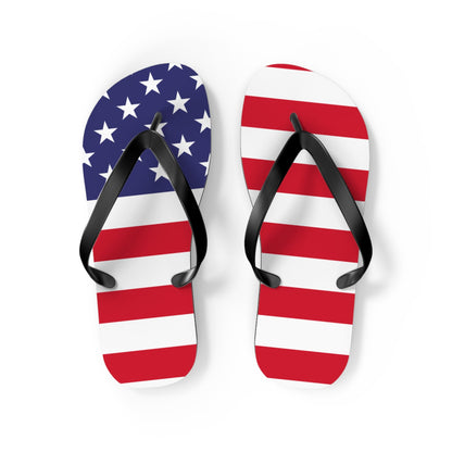 USA Flag Flip Flops | Patriotic Summer Sandals