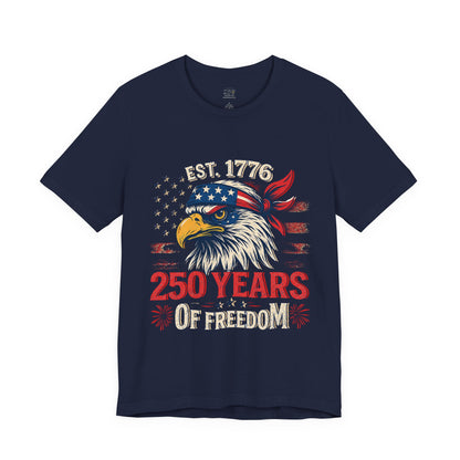 America 250 Freedom Eagle Tee — 250 Years of Freedom Shirt