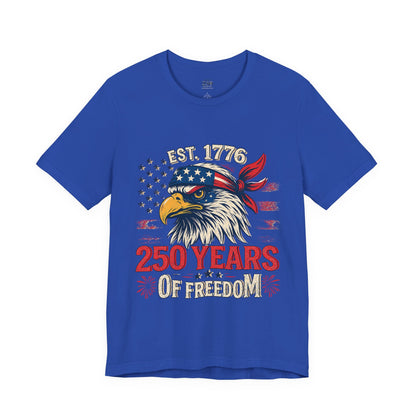 America 250 Freedom Eagle Tee — 250 Years of Freedom Shirt