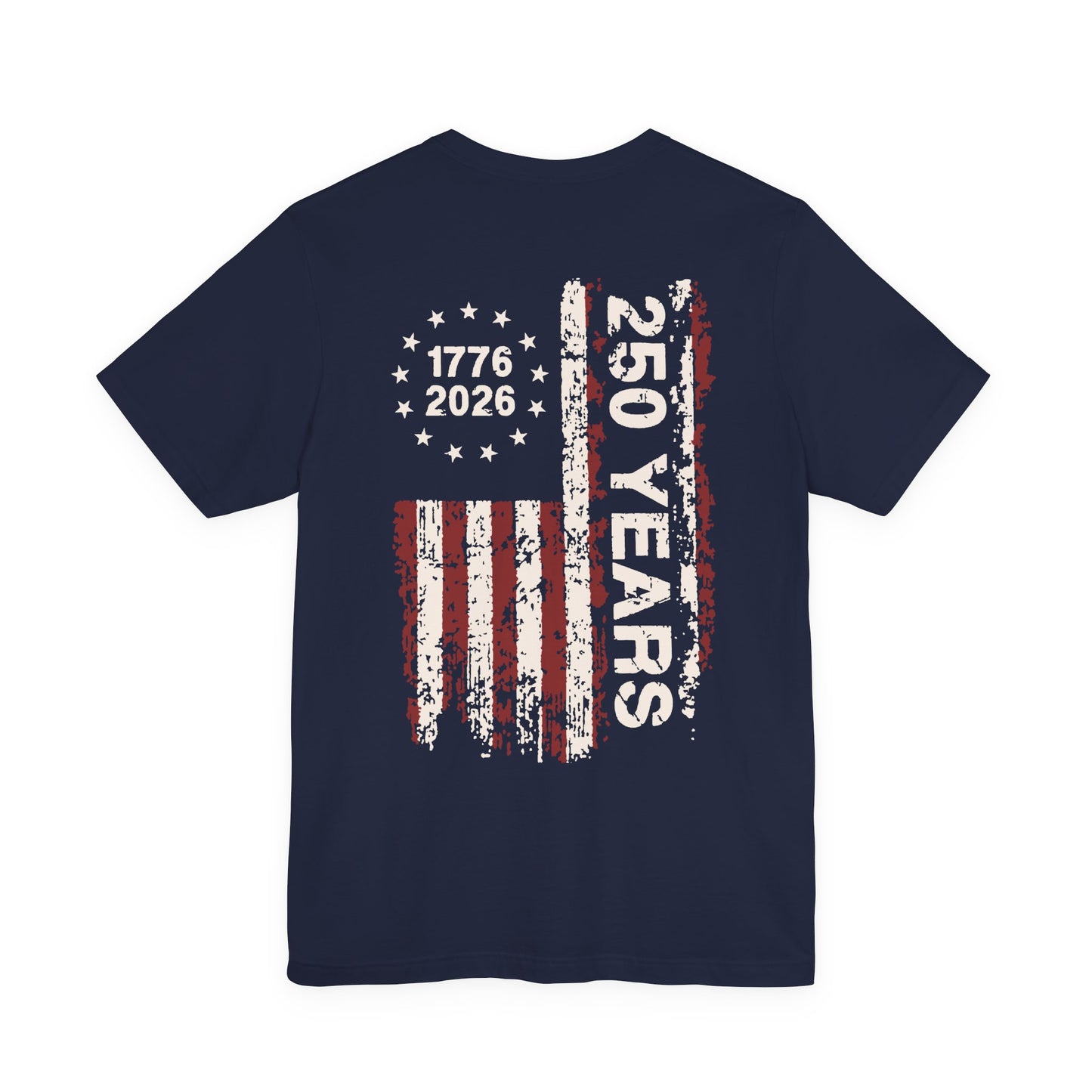 America 250 Freedom American Flag Tee
