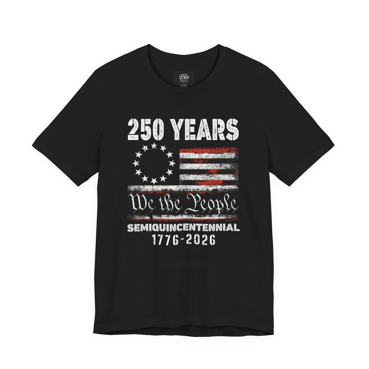 America 250 We the People Unisex Short Sleeve Tee