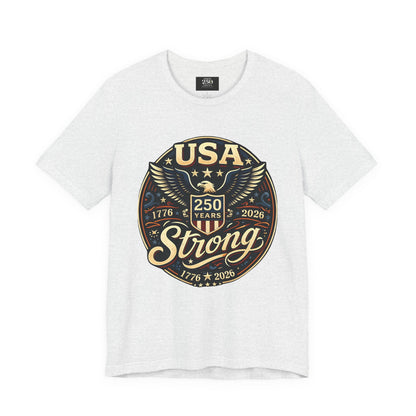 America 250 USA Strong Eagle Tee 1776-2026