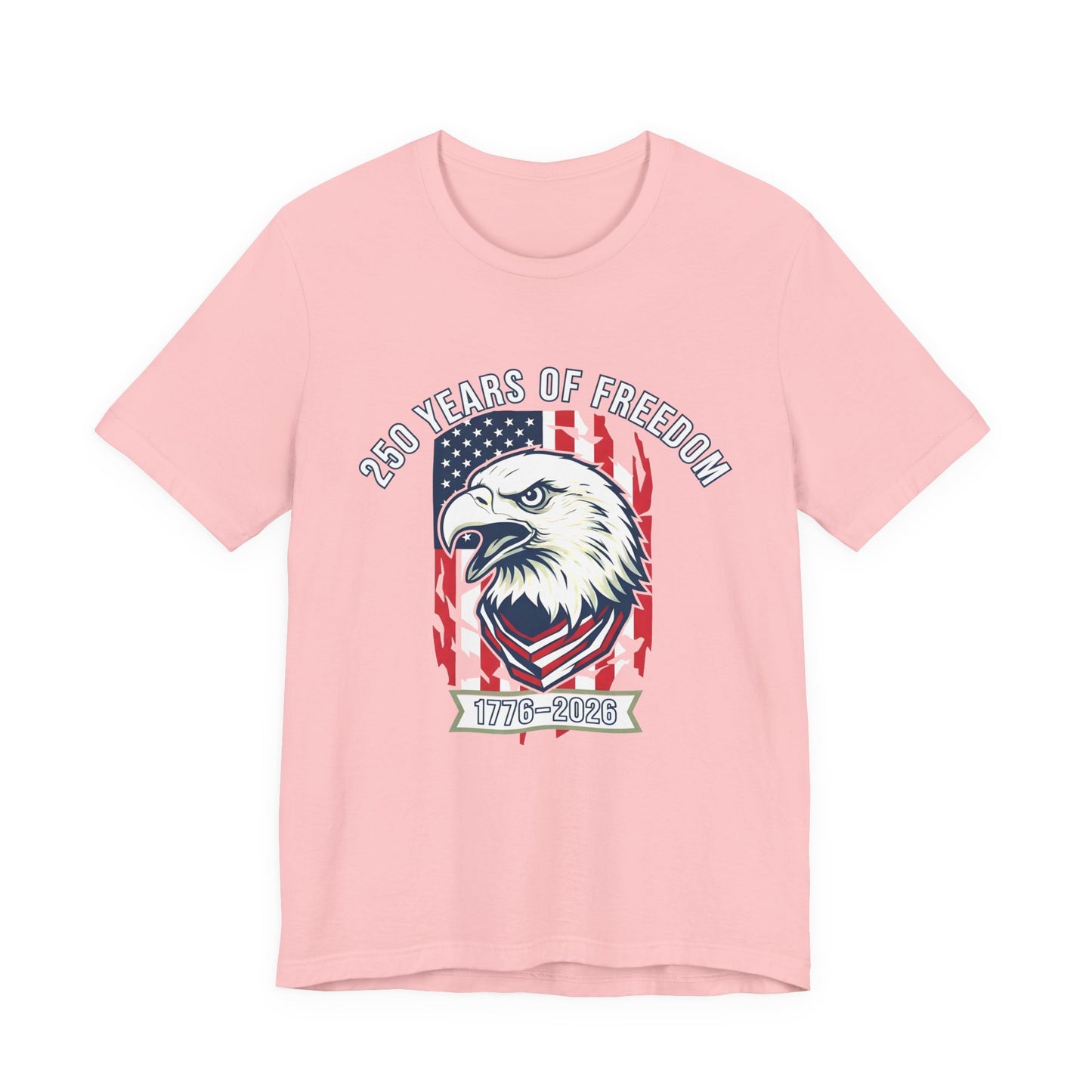 America 250 Eagle Flag Tee — 250 Years of Freedom