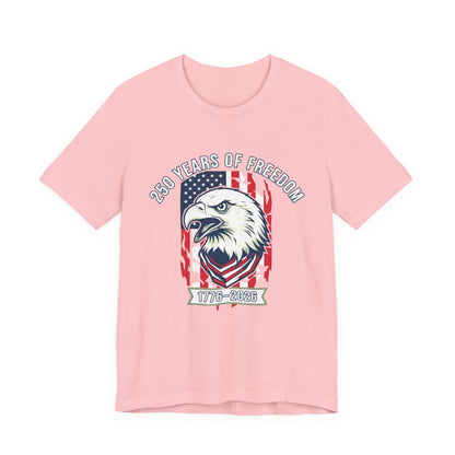 America 250 Eagle Flag Tee — 250 Years of Freedom