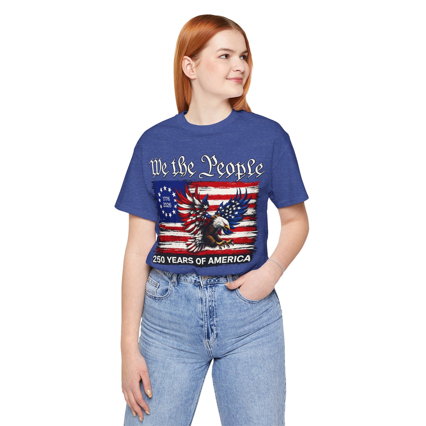 America 250 We the People Eagle Tee — 250 Years of America 1776–2026