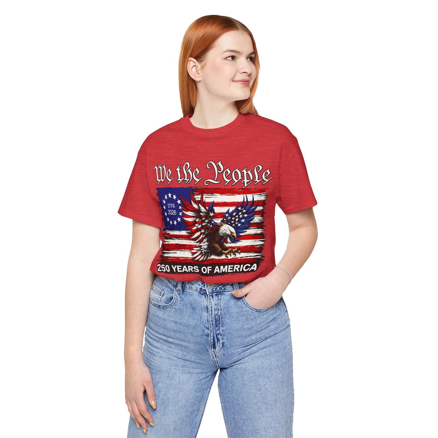 America 250 We the People Eagle Tee — 250 Years of America 1776–2026