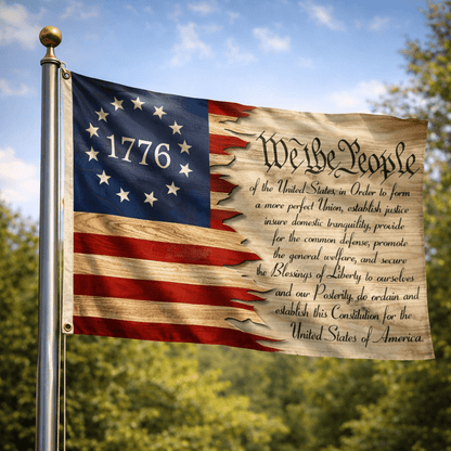 1776 Betsy Ross U.S. Constitution (Split) 3'x5' Flag