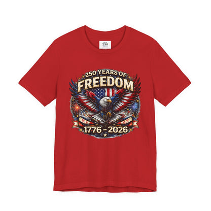 America 250 Freedom Eagle Tee 1776-2026