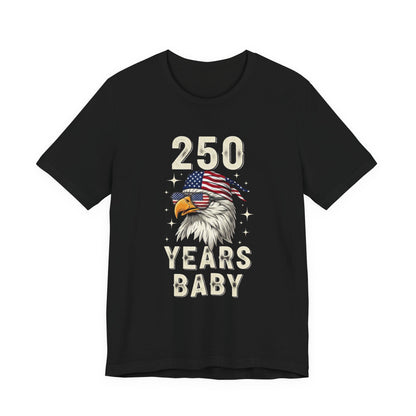 America 250 Baby Eagle American Flag Tee