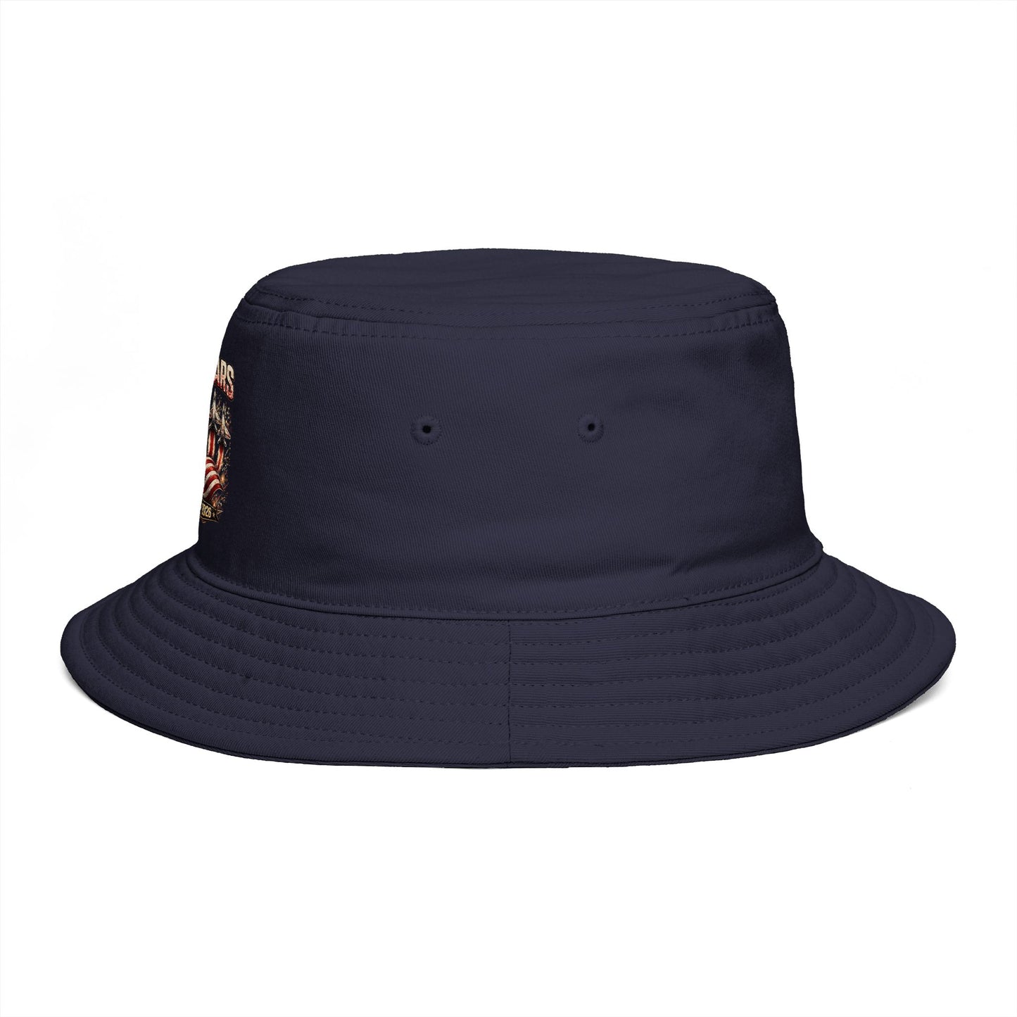 250 Years American Flag Bucket Hat – 1776–2026 Patriotic Cotton Cap