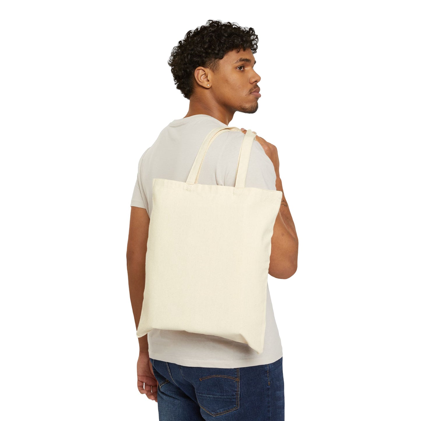 America 250 Patriotic Canvas Tote Bag – Heavy-Duty 12 oz