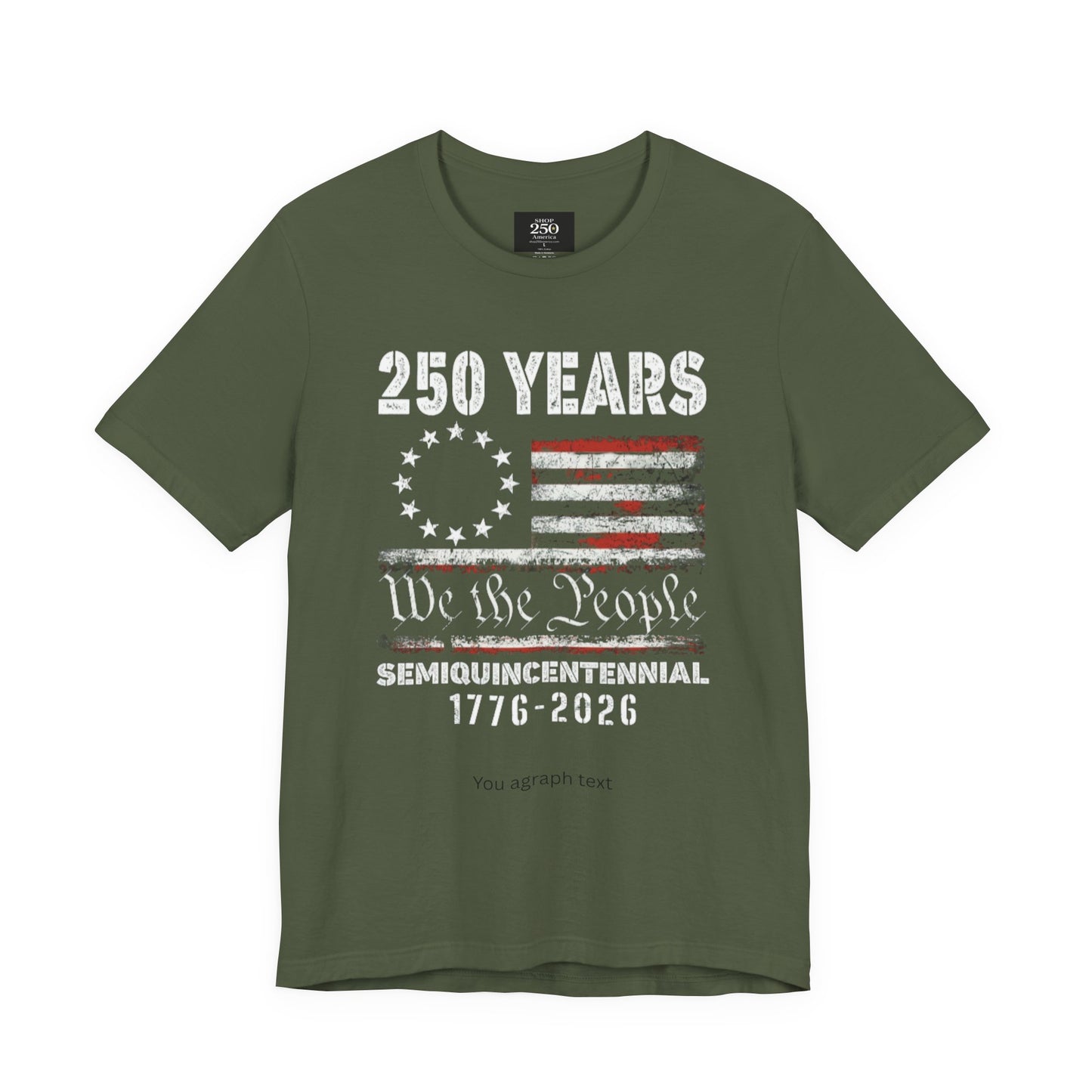 America 250 We the People Unisex Short Sleeve Tee