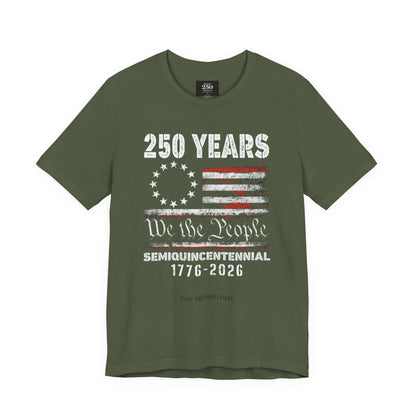 America 250 We the People Unisex Short Sleeve Tee