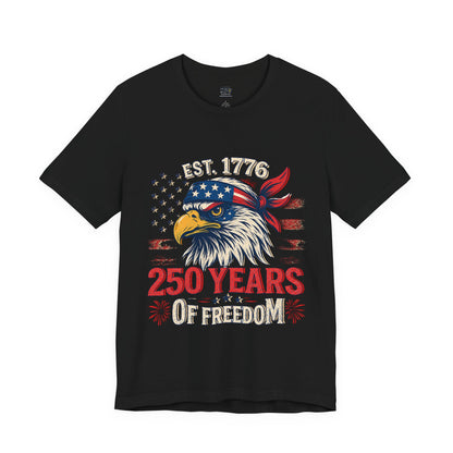 America 250 Freedom Eagle Tee — 250 Years of Freedom Shirt