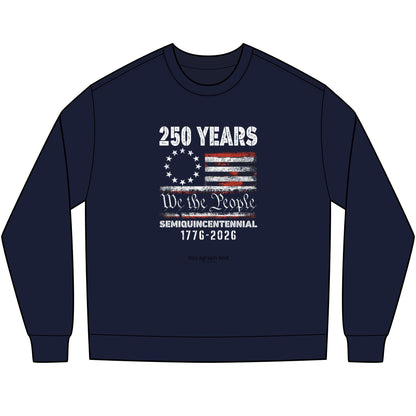 America 250 We the People Flag Long Sleeve Shirt