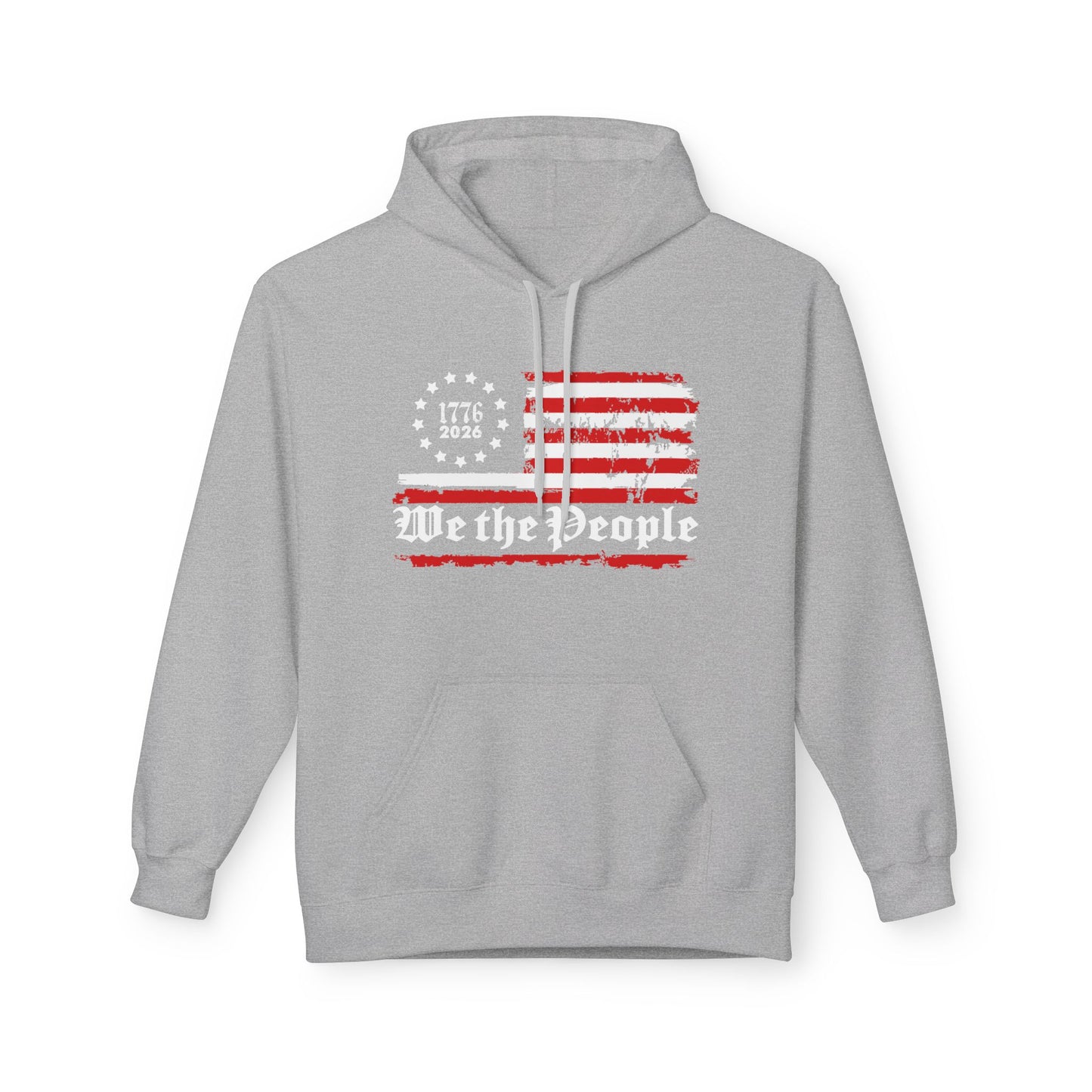 America 250 Flag Hoodie — We the People 1776